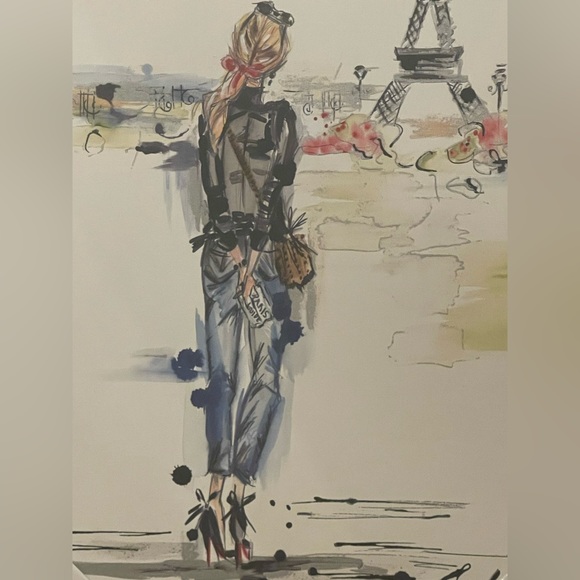 Colleen Karis canvas painting - Picture 2 of 2